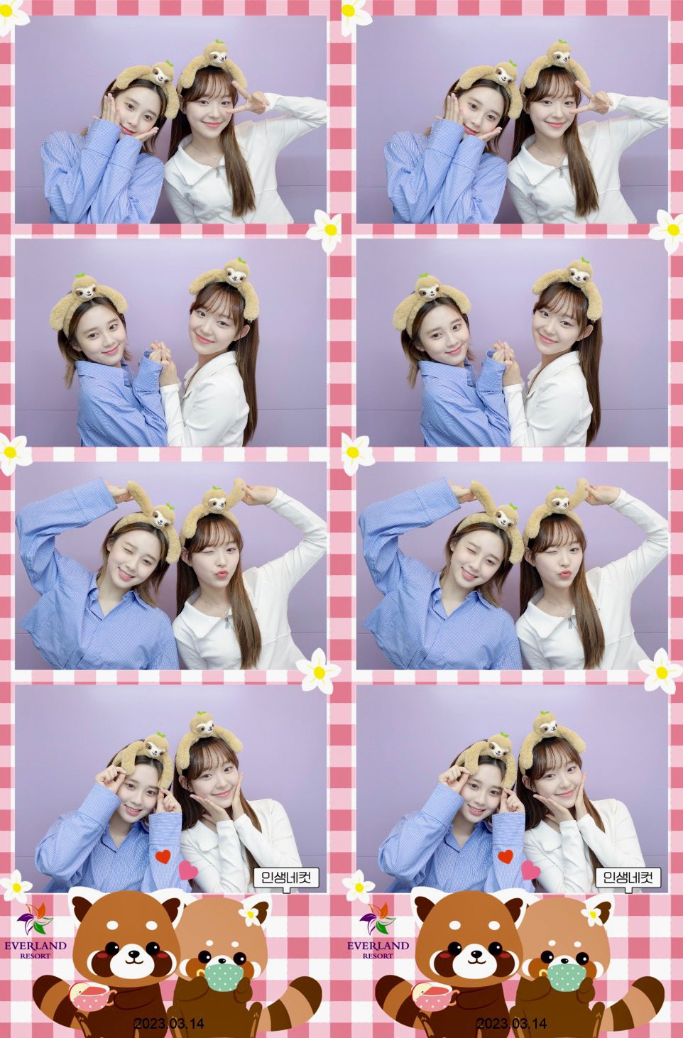 [잡담] 라잇썸 토끼즈 에버랜드가서 놀다 왔다고 사진 올려줬어! | 인스티즈