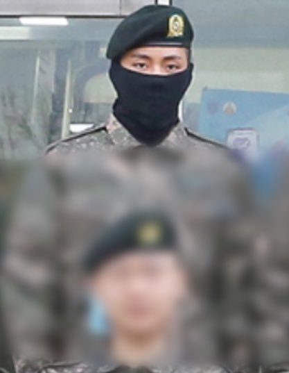 [정보/소식] 방탄 알엠, 뷔 훈련병 사진 뜸 | 인스티즈