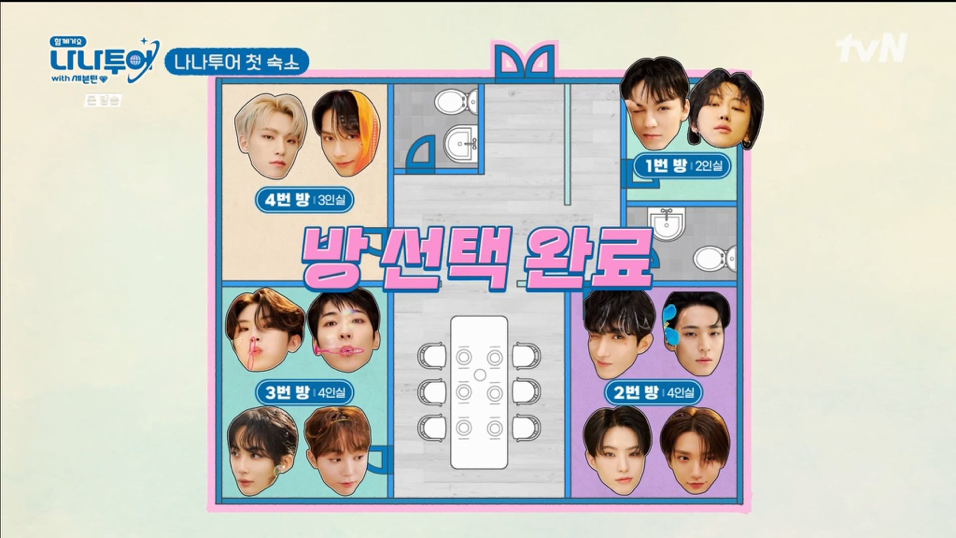 [잡담] 나나투어 익들이라면 어느 방 들어가고싶음?? | 인스티즈