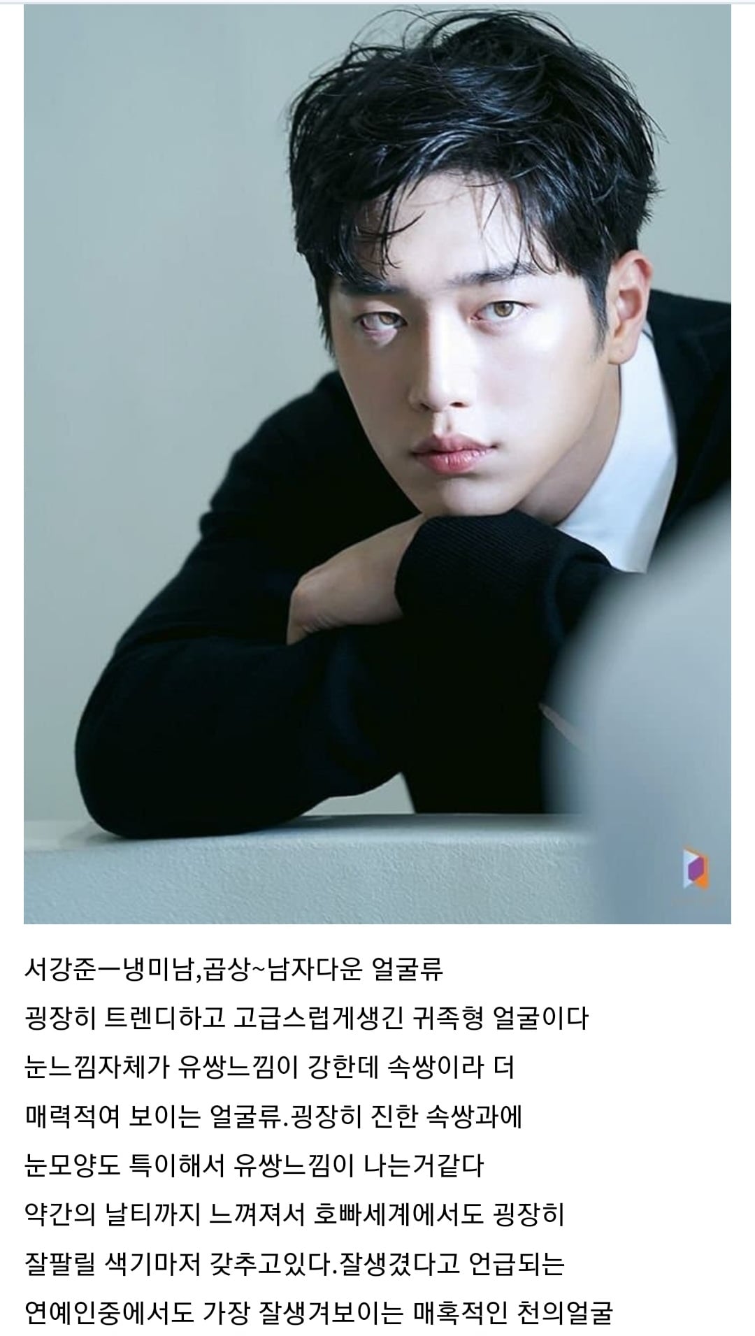 [잡담] (장문) 한국여자들이 가장 좋아하는 남자얼굴류.txt | 인스티즈