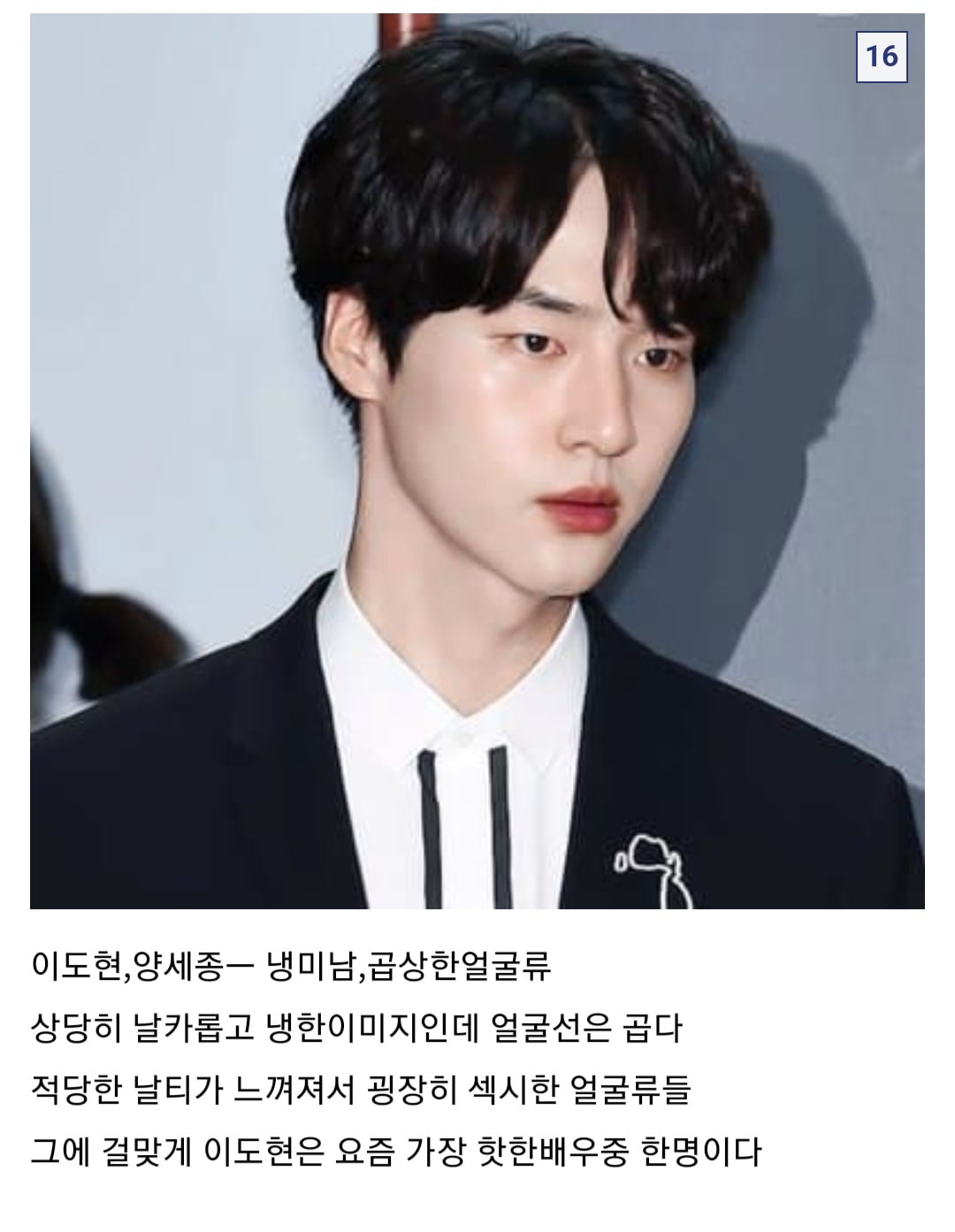 [잡담] (장문) 한국여자들이 가장 좋아하는 남자얼굴류.txt | 인스티즈