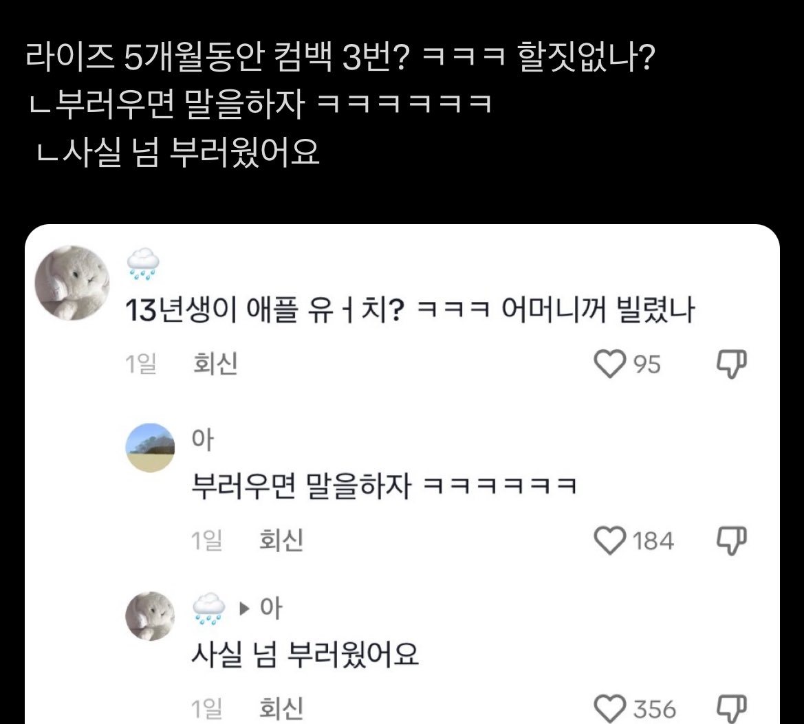 [잡담] 라이즈 5개월동안 컴백 3번? ㅋㅋㅋ 할 짓 없나? | 인스티즈