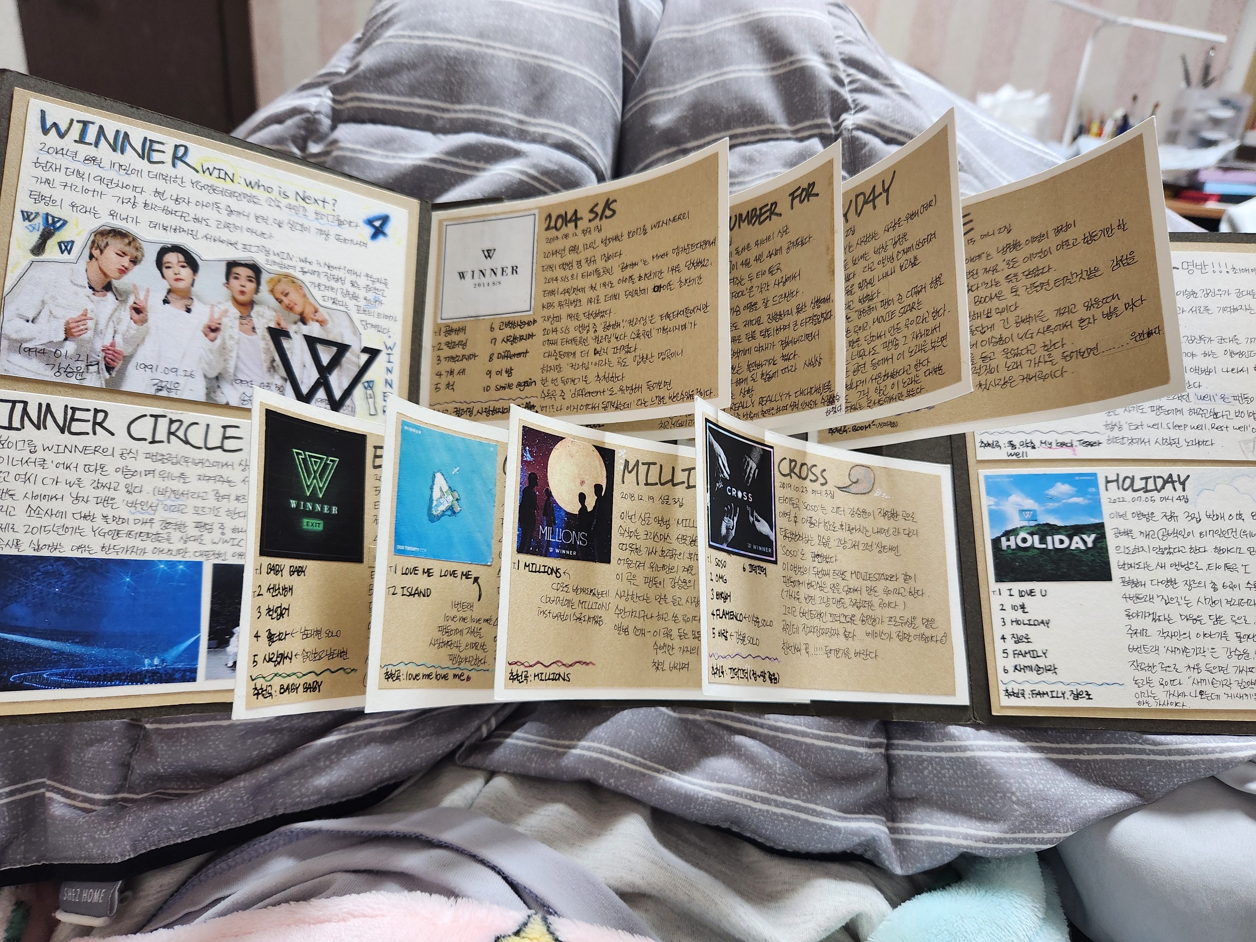[잡담] 아이돌에 미쳐살던 내가 고1때 만들었던거 보여줄까...? | 인스티즈