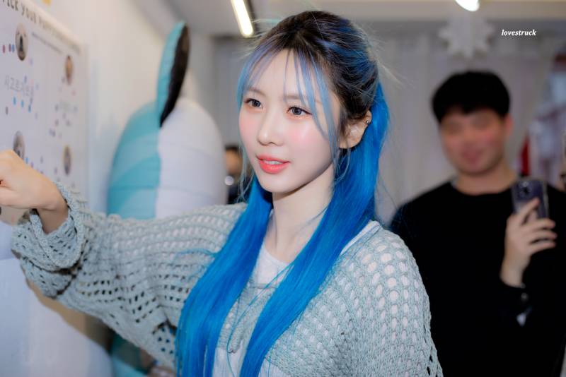 파란머리 아이돌이 알려주는 파란머리의 장점 | 인스티즈