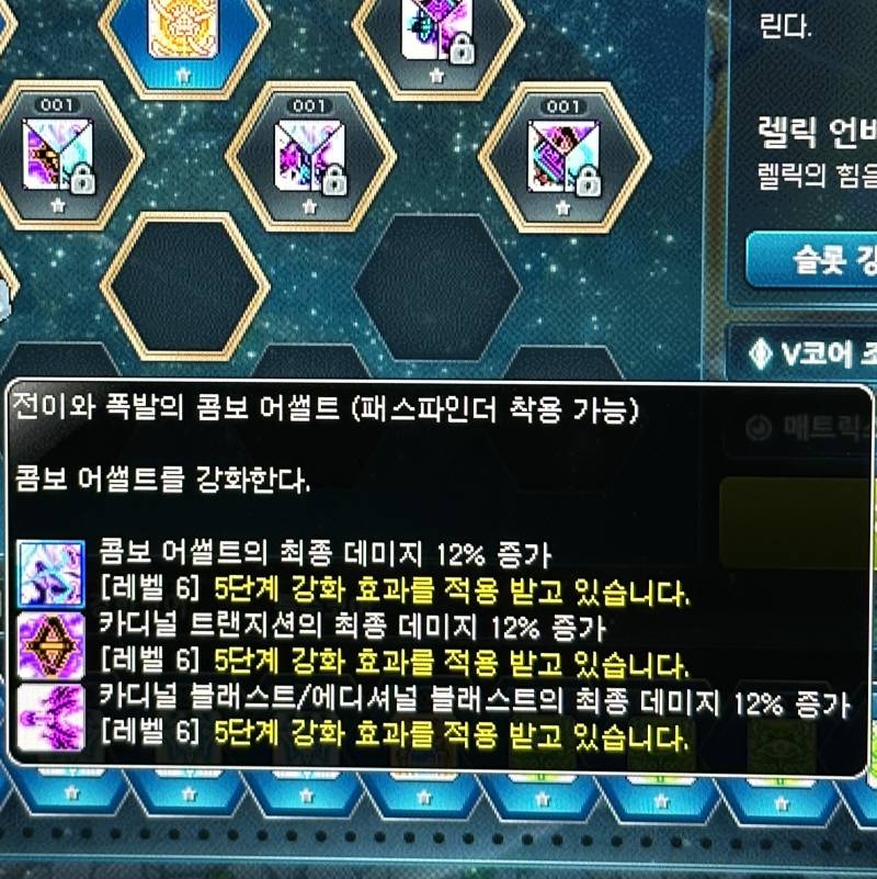 [잡담] 패파 본캐 완전 메린인데 5차 코어 잘 넣은건지 함만 봐줘 ㅜ | 인스티즈