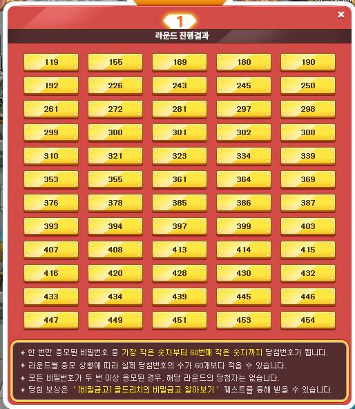 [잡담] 혹시라도 궁금해할 용들을 위해 금고 1일차 당첨번호 | 인스티즈