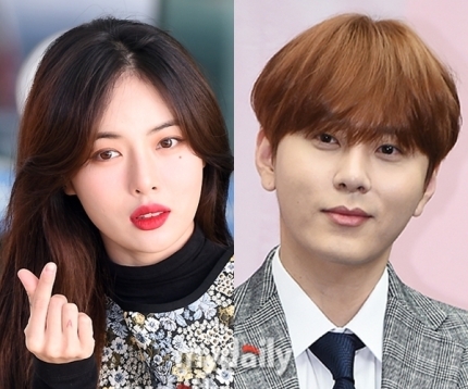 [정보/소식] 현아♥용준형, 이미 관계자 사이에선 '공공연한 커플'이었다 [MD이슈] (종합) | 인스티즈