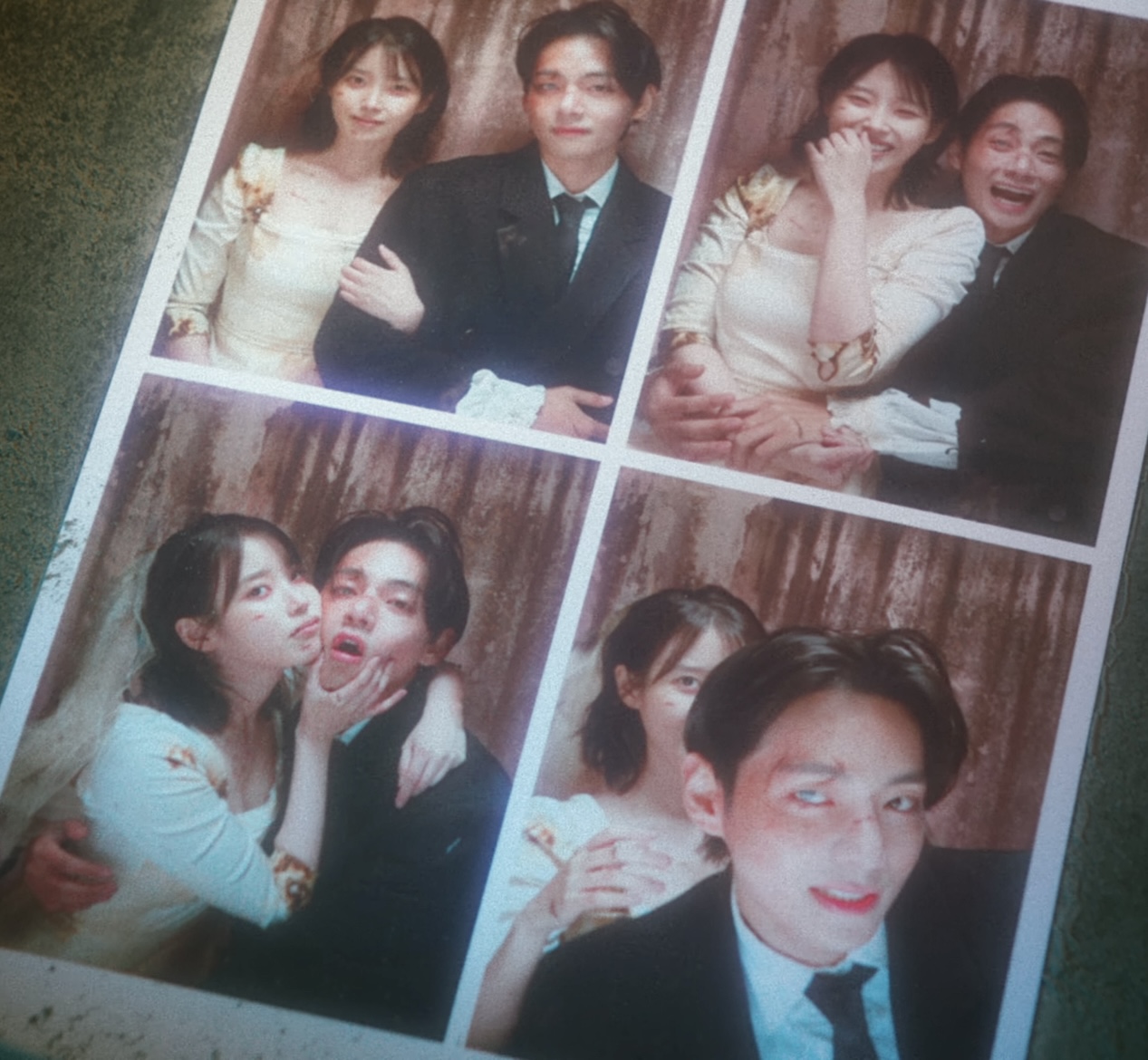 [잡담] 아이유 뷔 웨딩네컷 짤버전 뜸 ㅠㅠㅠㅠ | 인스티즈
