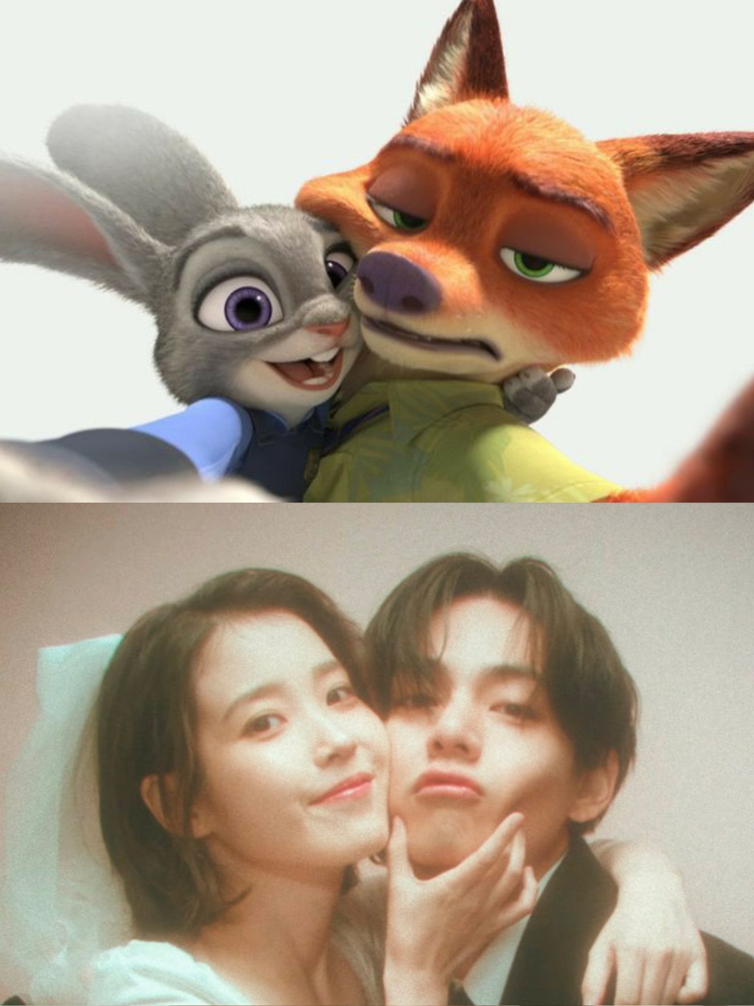 [잡담] 아이유 뷔 닉주디 그잡채다 | 인스티즈