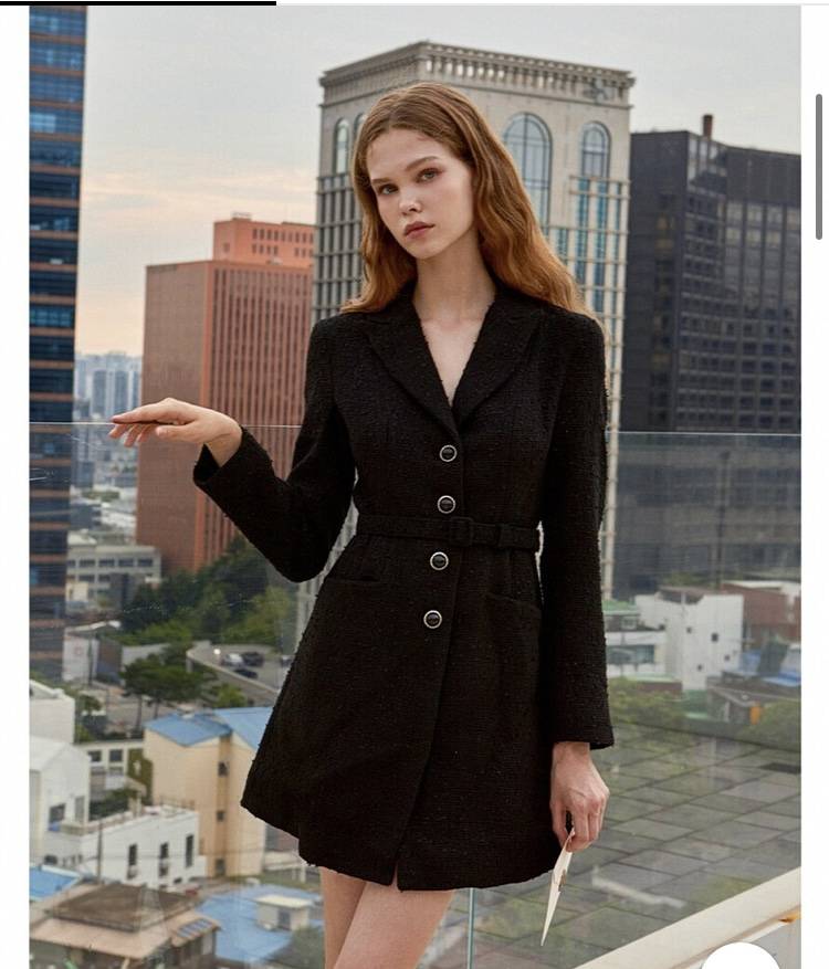 이바나헬싱키 트위드 원피스 자켓 keli | 인스티즈