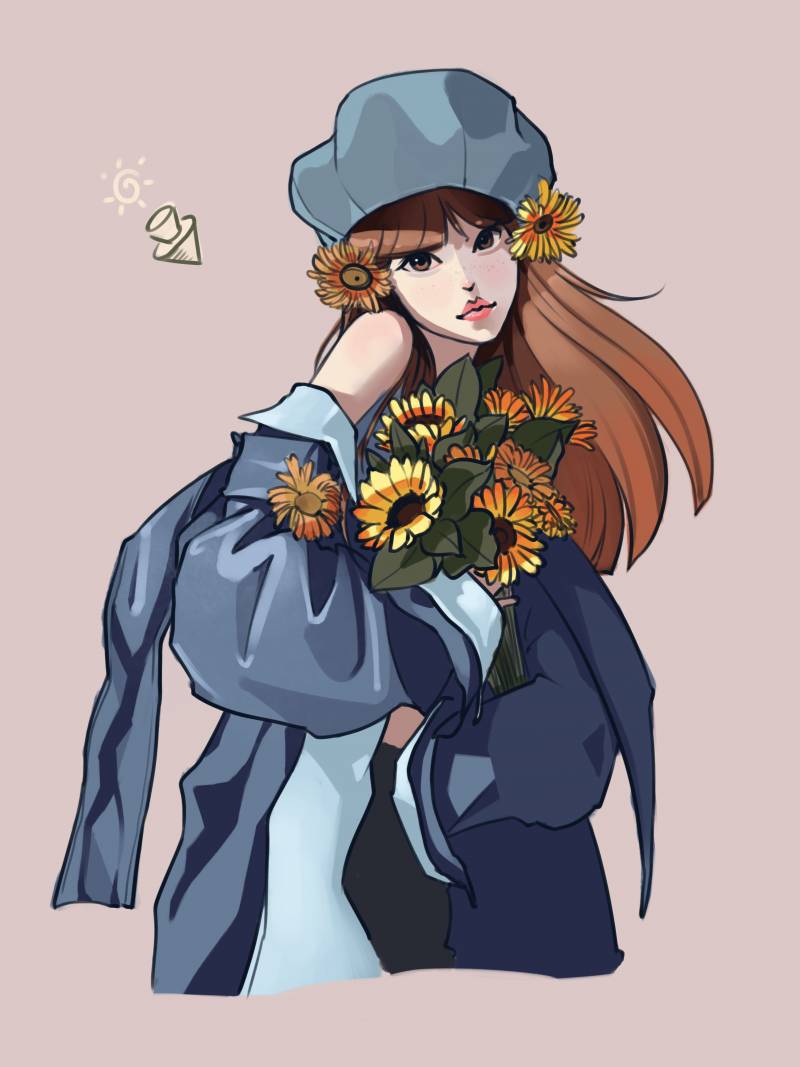 [잡담] 셀채색 연습했던거 | 인스티즈