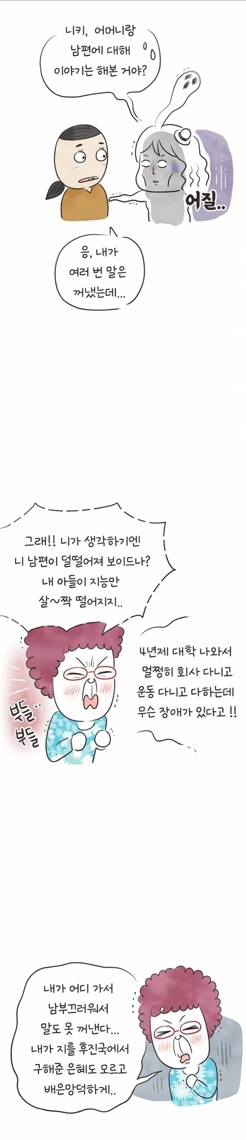 현재 국제결혼의 현실을 그렸다고 말나오는 웹툰.JPG | 인스티즈
