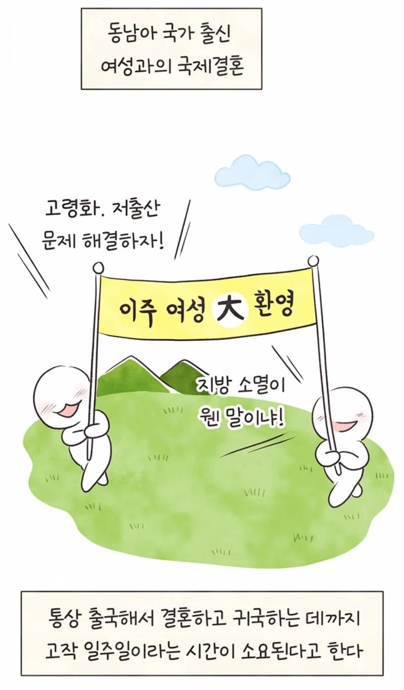 현재 국제결혼의 현실을 그렸다고 말나오는 웹툰.JPG | 인스티즈
