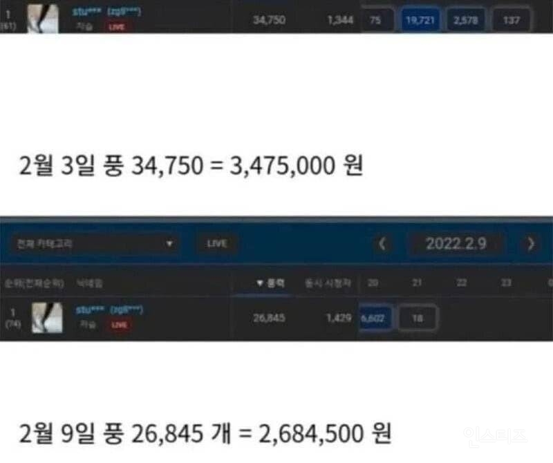 노출하면서 공부 방송하는 방송이 많아지고있음.JPG | 인스티즈