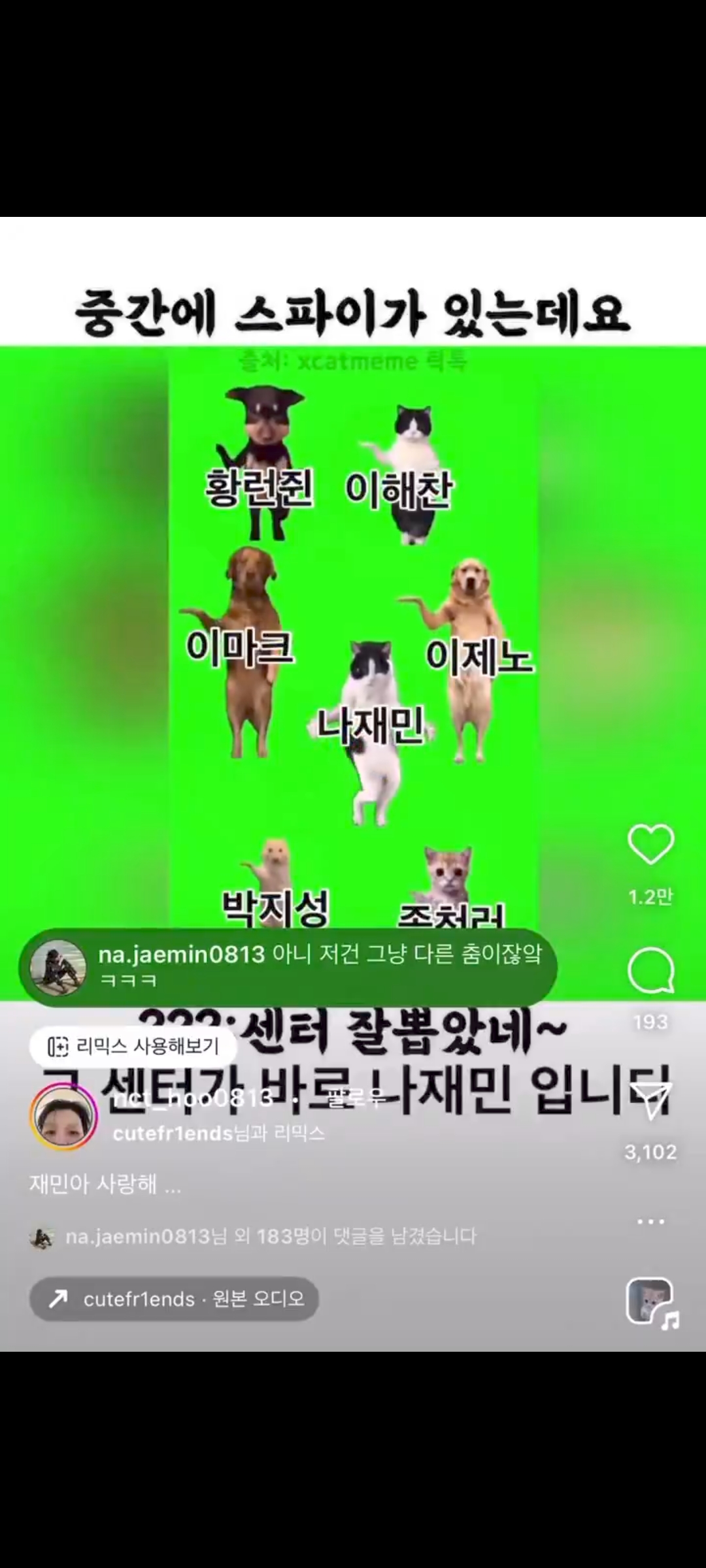[잡담] 재민이 이거 봄 | 인스티즈