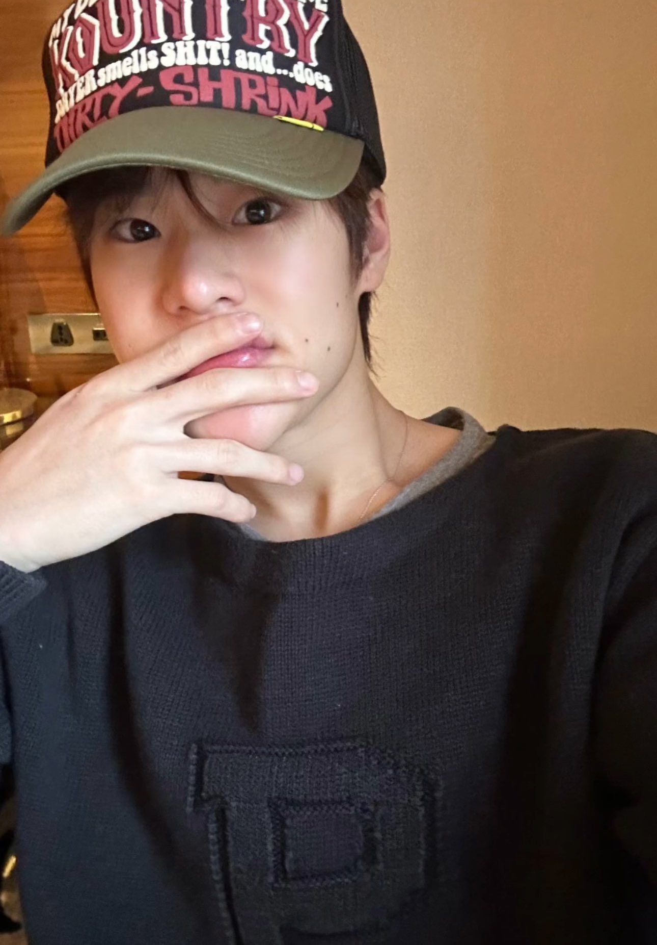 [잡담] 아니 새벽에 이런 셀카 올려도되는거임??? | 인스티즈