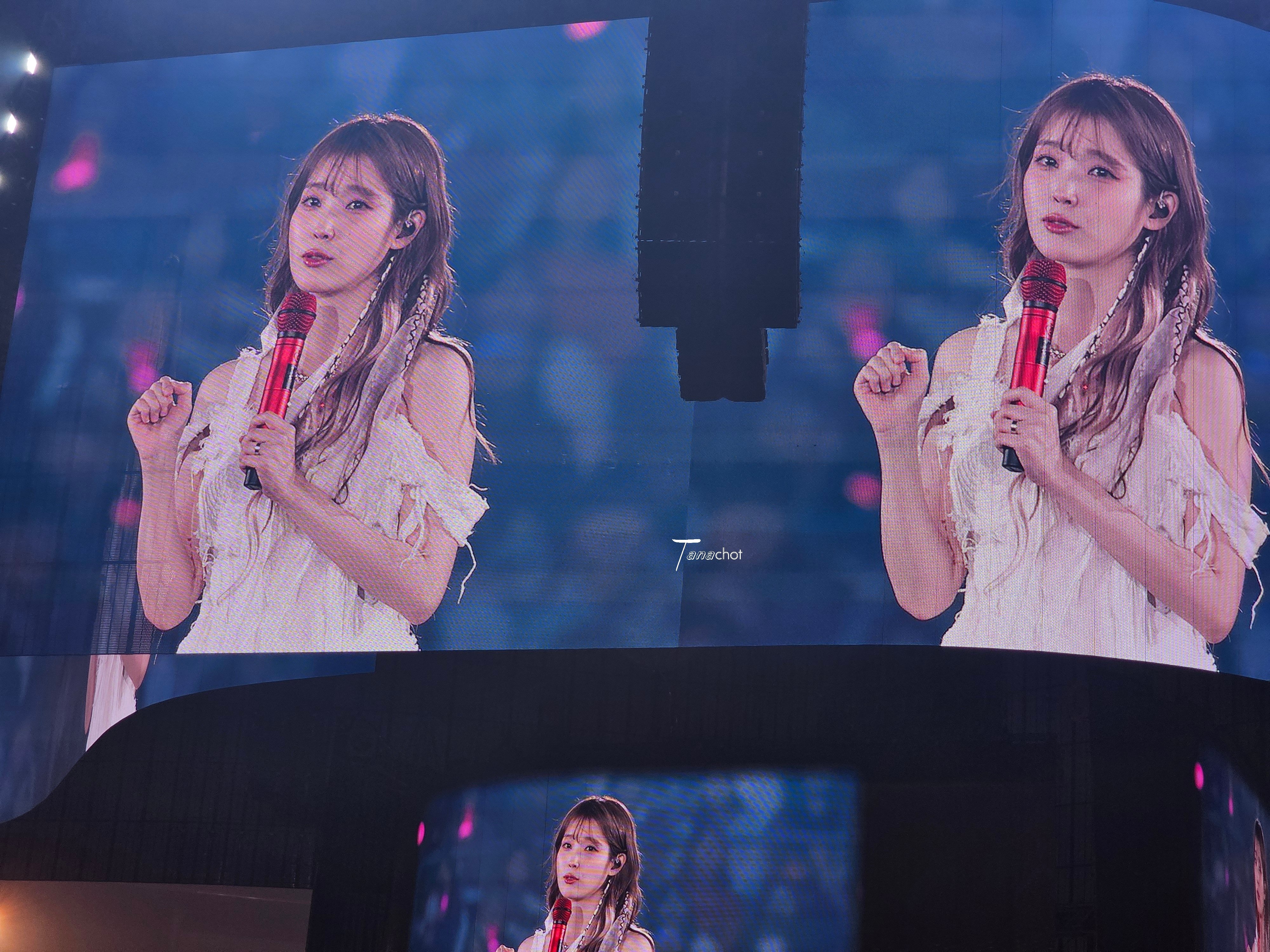 [잡담] 어제 아이유 콘서트 전광판 얼굴jpg | 인스티즈