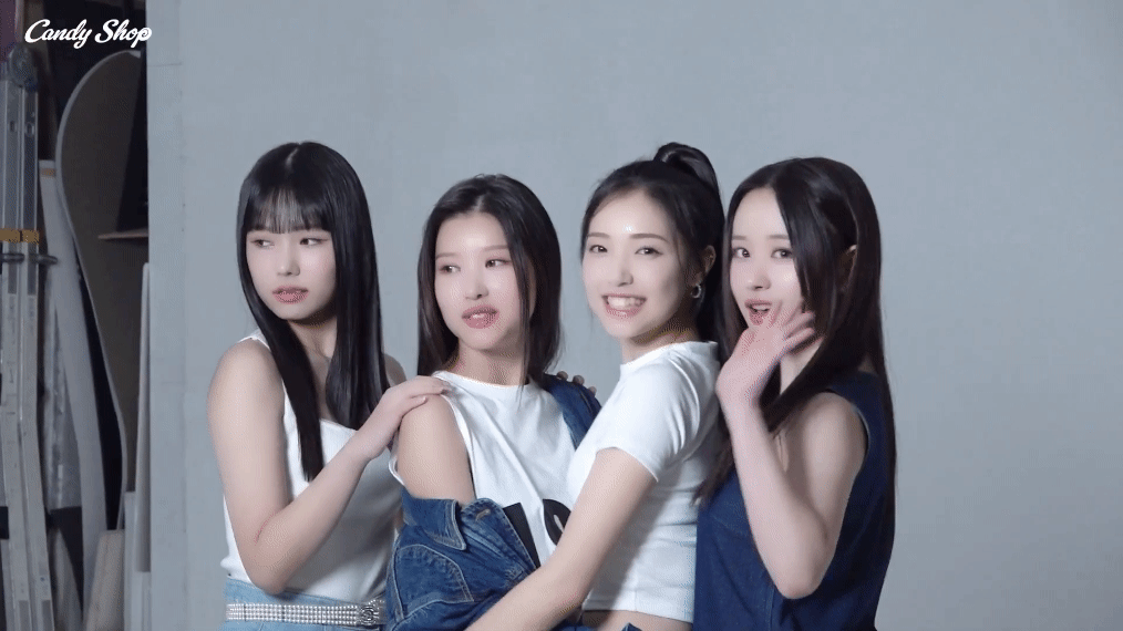 데뷔 프로필 찍는 용형네 여돌 캔디샵 멤버들 | 인스티즈