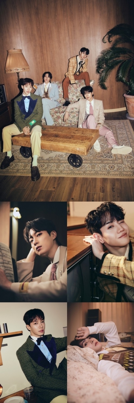 [정보/소식] 하이라이트, 클래식한 멋짐..미니 5집 굿 나잇 버전 콘셉트 포토 | 인스티즈