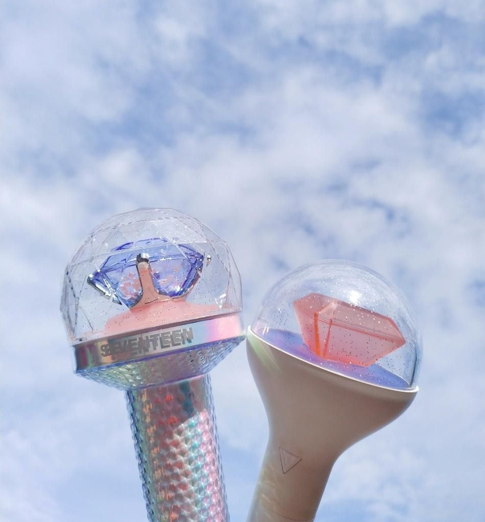 [잡담] 세븐틴 응원봉 (캐럿봉) 변천사 예쁨 | 인스티즈