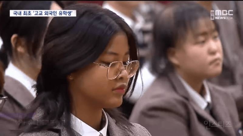 전국 최초로 외국인 유학생 받은 지방 고등학교 | 인스티즈