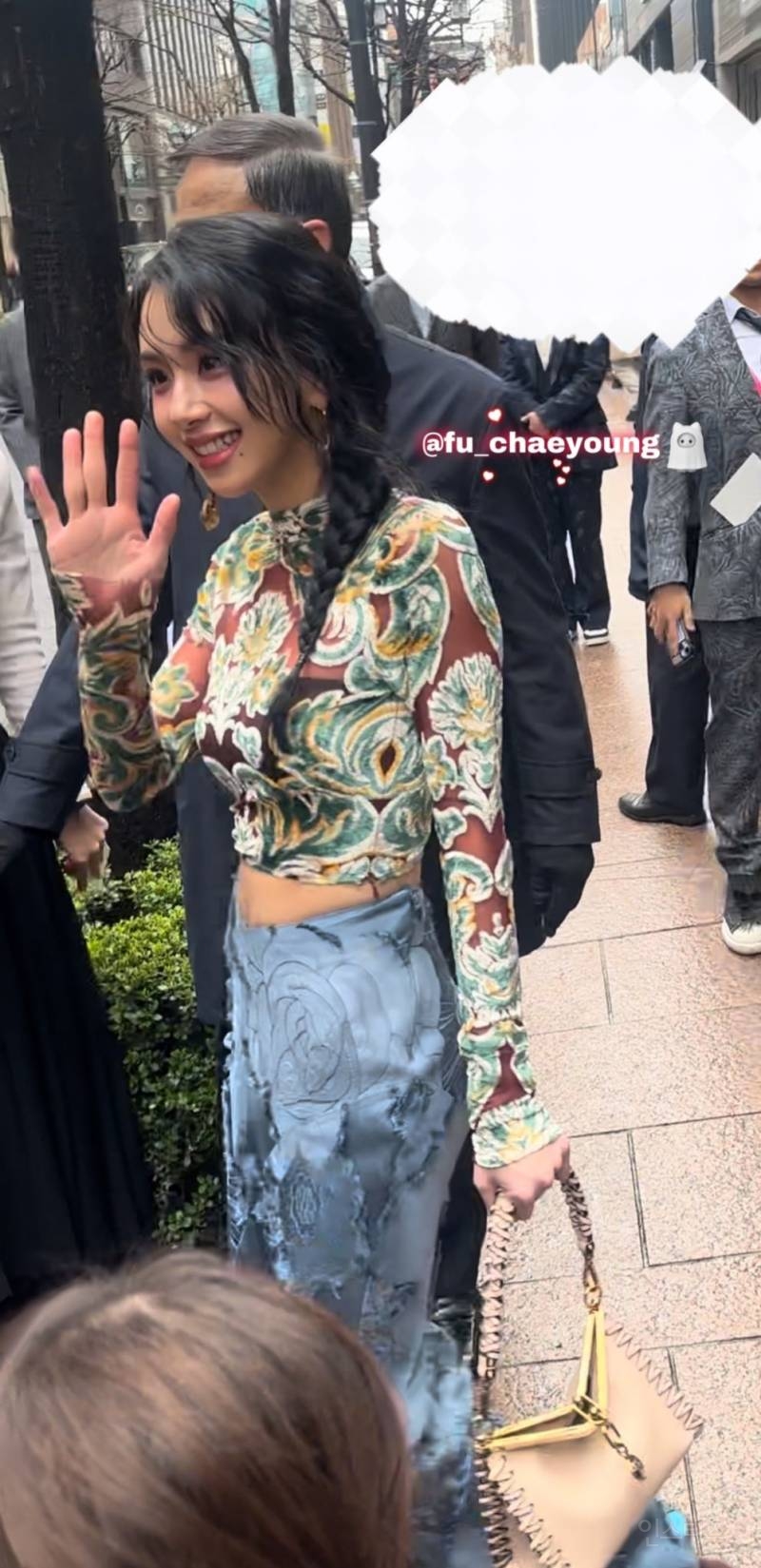 오늘 도쿄 트와이스 채영 폰카짤jpg | 인스티즈