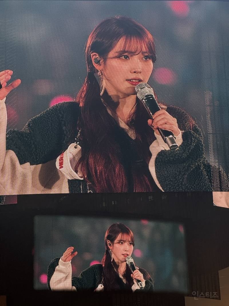어제자 아이유 콘서트 전광판jpg | 인스티즈