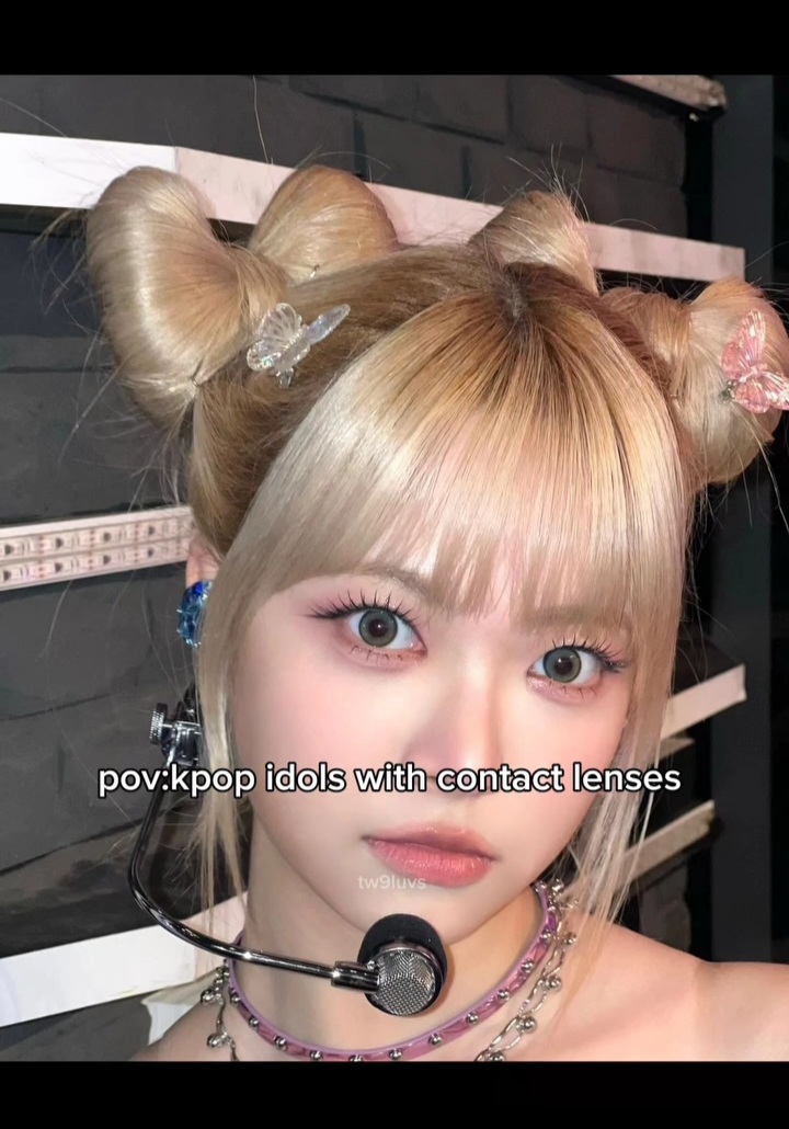 [잡담] 이런 기괴한 렌즈 좀 안끼면 안되나... | 인스티즈