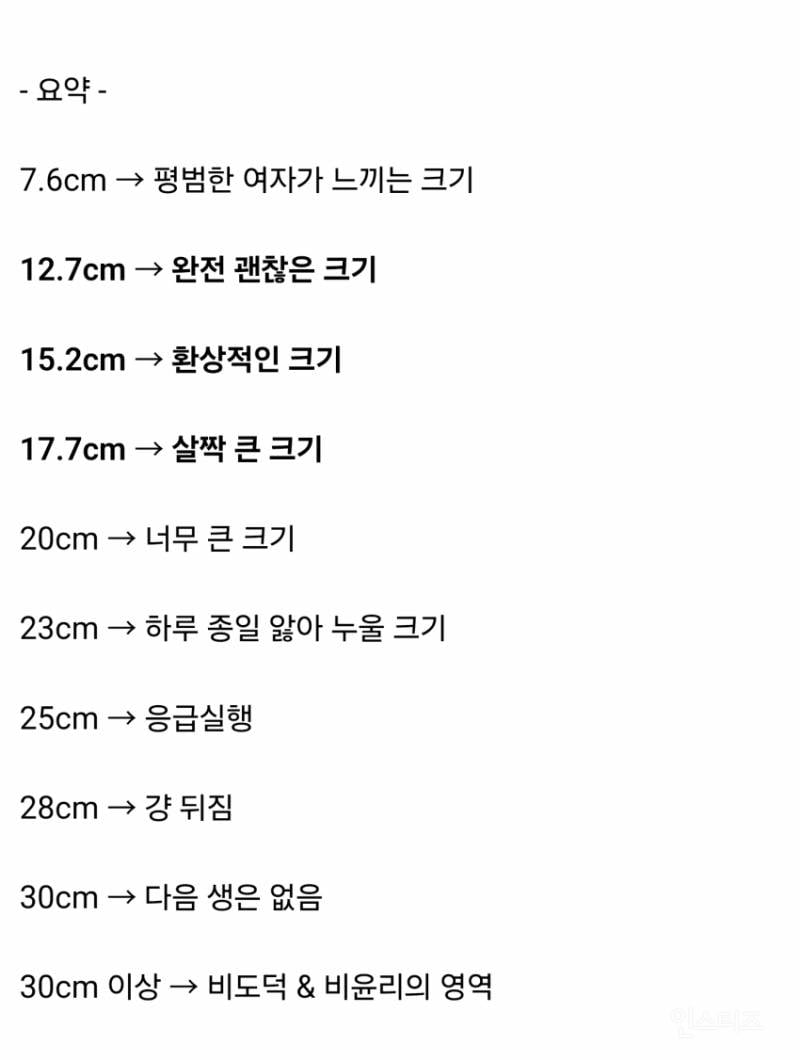 현실적으로 이상적인 ㅅㅅ 할 때 남자 성기크기.jpg | 인스티즈