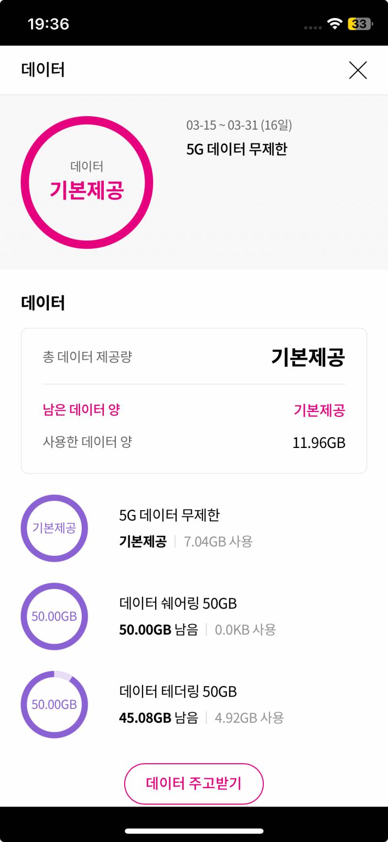 유플러스 데이터 판매합니다 | 인스티즈