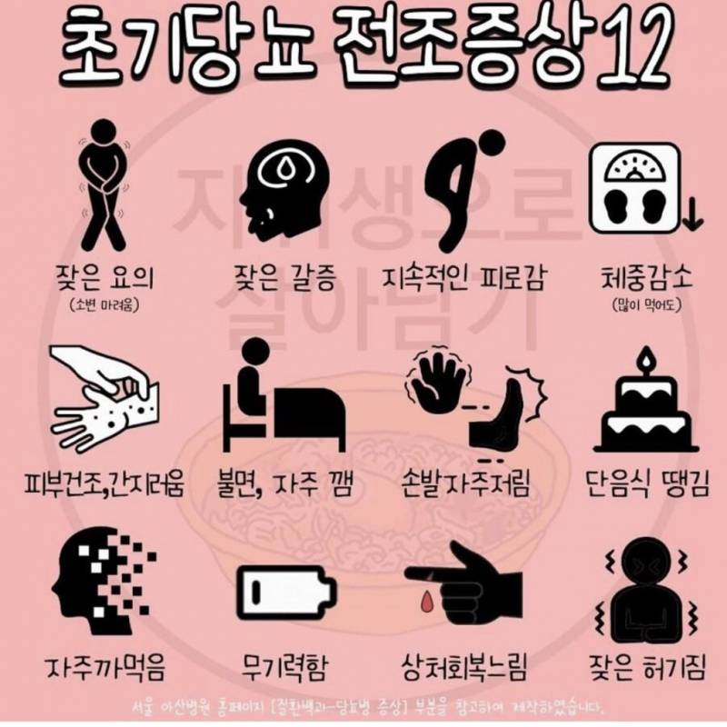 🚨20대 초비상이라는 초기 당뇨 전조증상🚨 | 인스티즈
