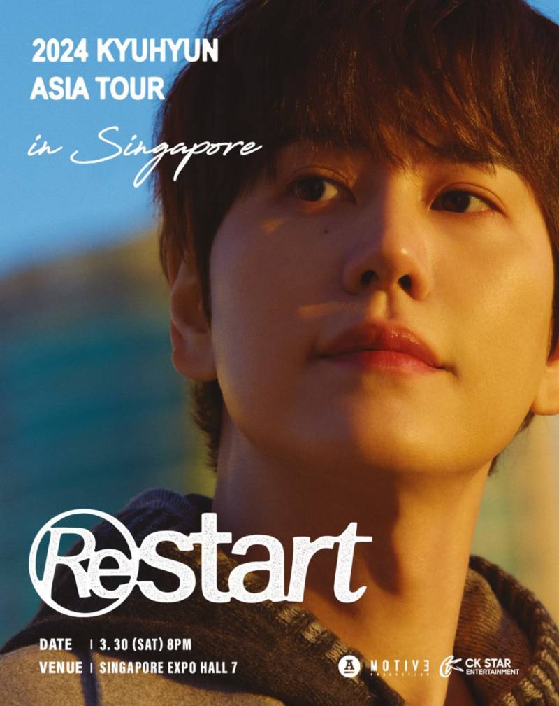 30일(토), 🐧규현 2024 ASIA TOUR 'Restart' - SINGAPORE💫 | 인스티즈