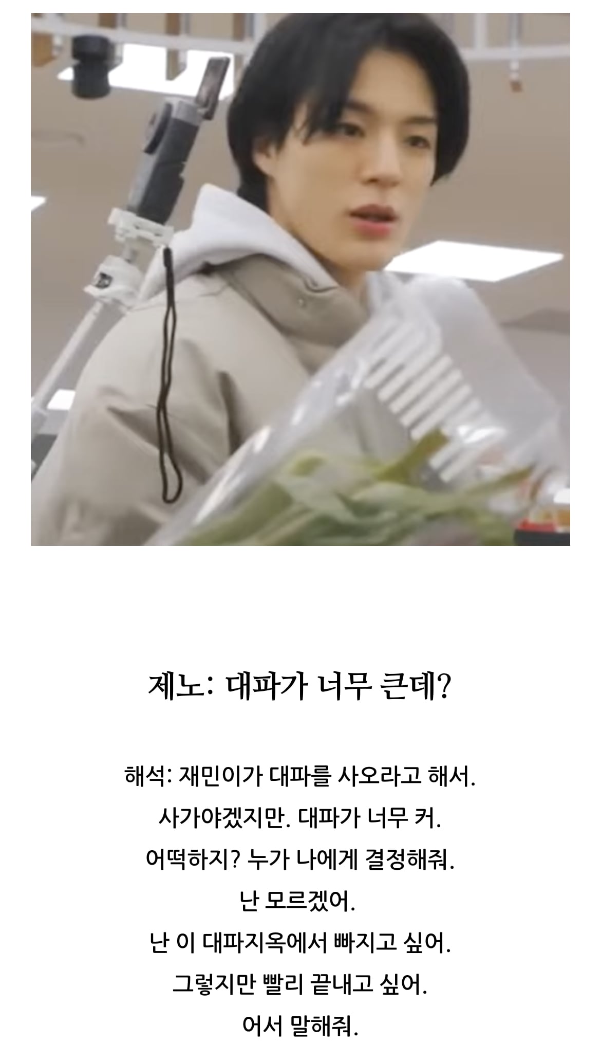 [잡담] 엔시티드림 대파 사건 (feat. mbti) | 인스티즈
