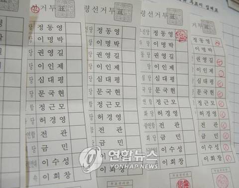 [잡담] 특이한 무효표들이랭 | 인스티즈