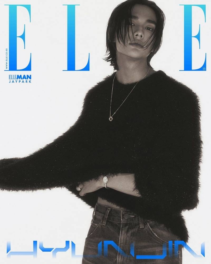 스키즈 현진 엘르 5월호 커버 6종 | 인스티즈