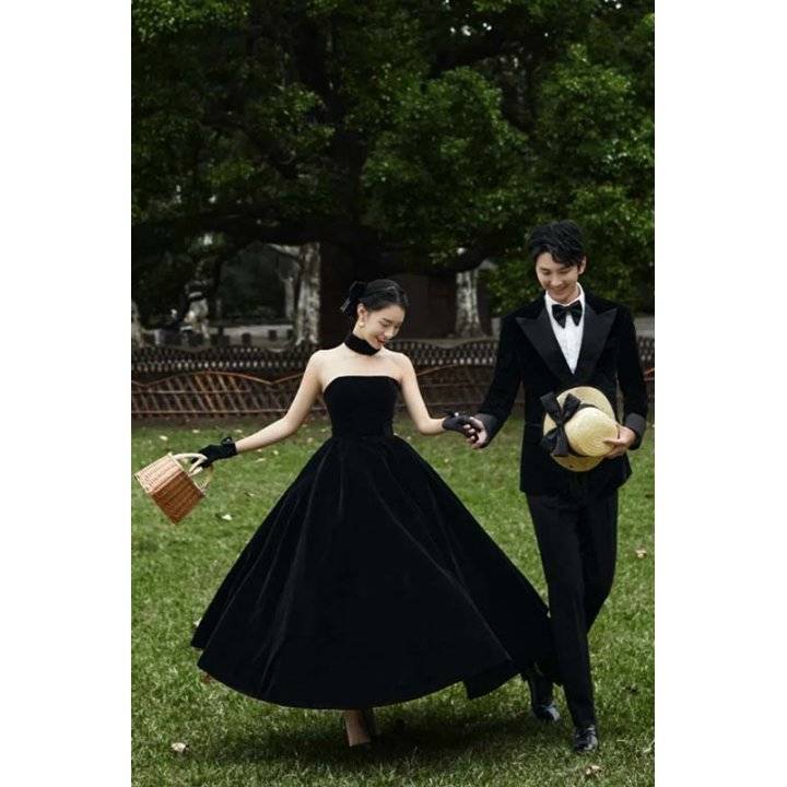 요즘 유행이라는 올블랙 웨딩촬영.JPG | 인스티즈