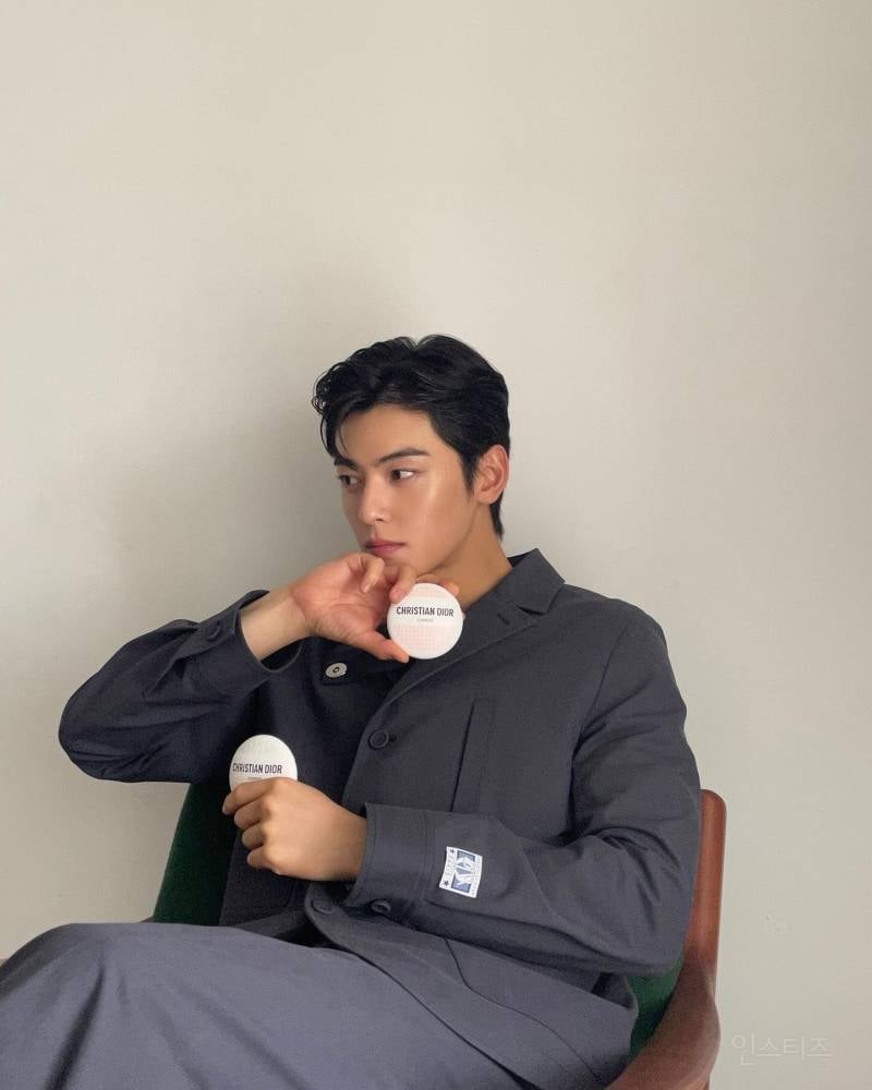 오늘 자 인간 디올 차은우 인스타그램 업로드.jpg | 인스티즈