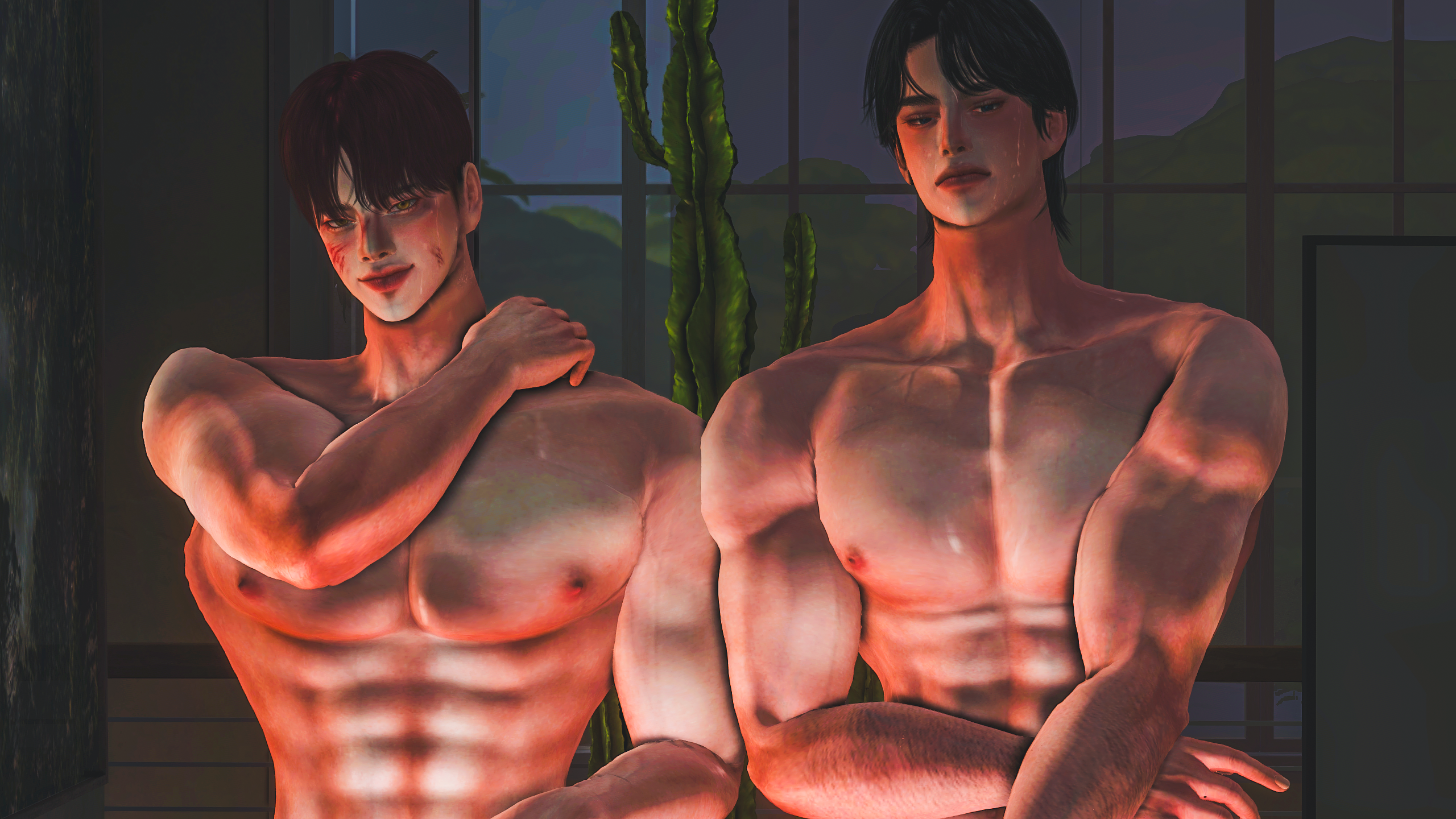 [잡담] 신기한 조명 cc를 찾았다 (아직 어케 쓰는지 모름 남심 상탈 스샷 주의) | 인스티즈
