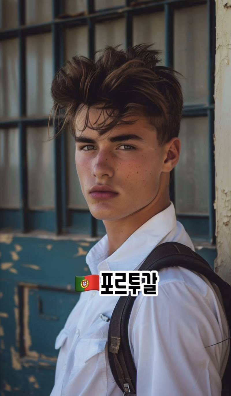 현재 AI가 생성한 국가별 첫사랑 얼굴.JPG | 인스티즈