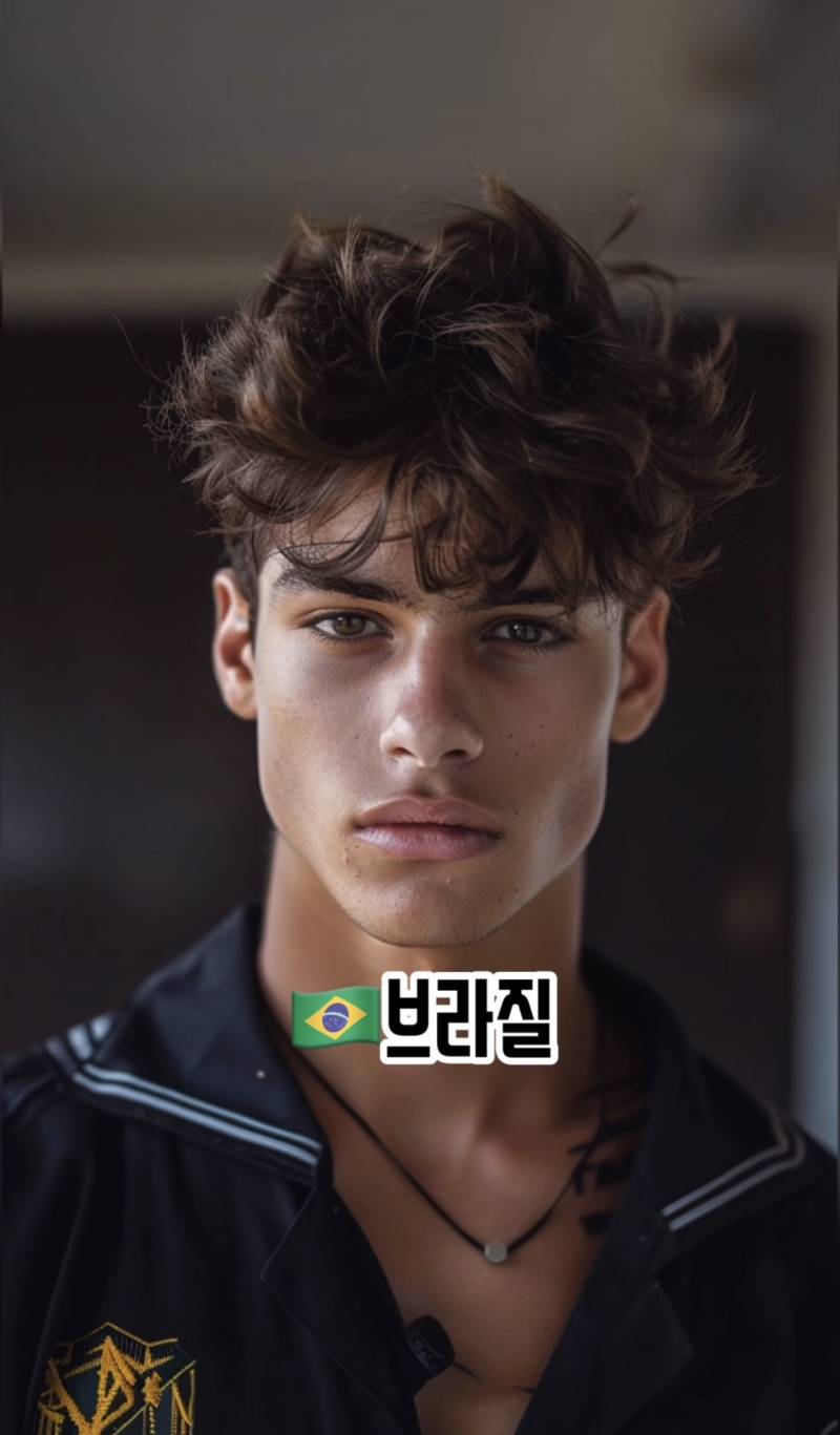 현재 AI가 생성한 국가별 첫사랑 얼굴.JPG | 인스티즈