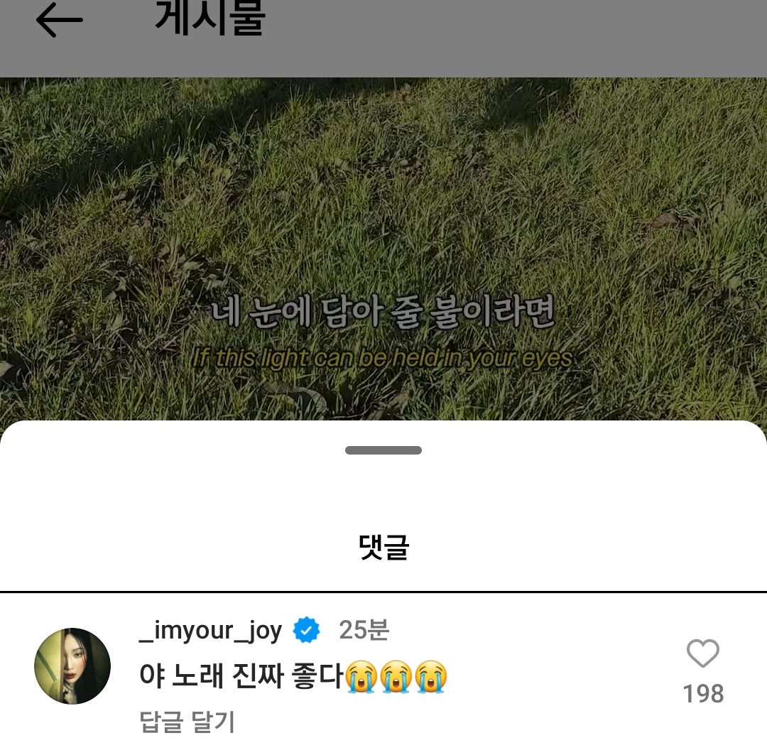 [잡담] 조이님 인스스에 도영이 | 인스티즈