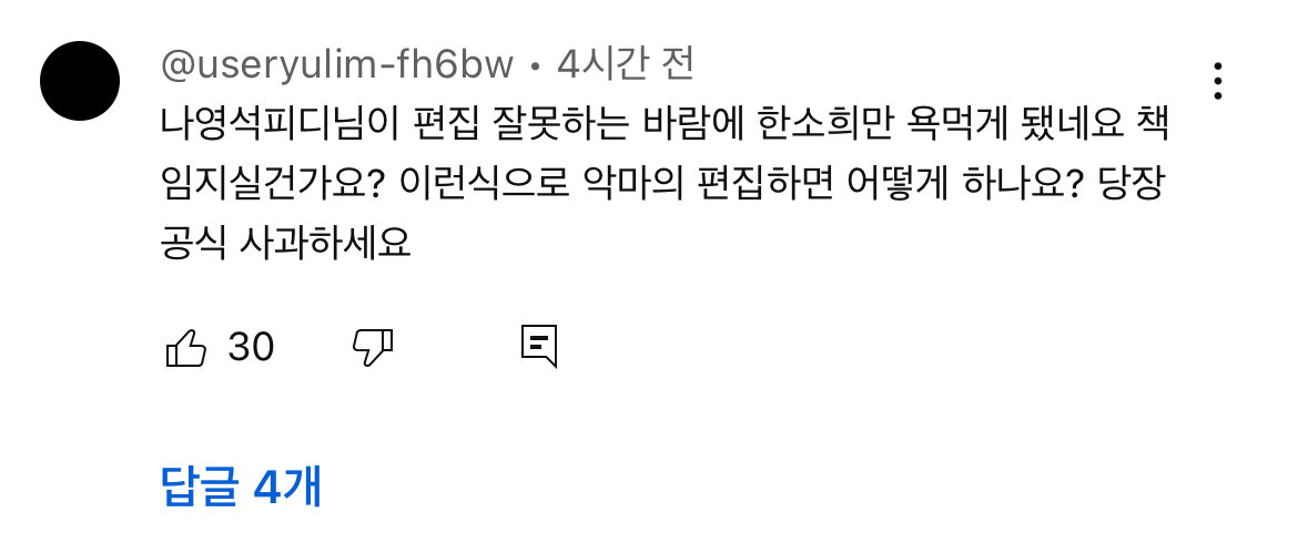 [정리글] 나불나불 나피디 탓하는 악플러의 댓글 목록 | 인스티즈