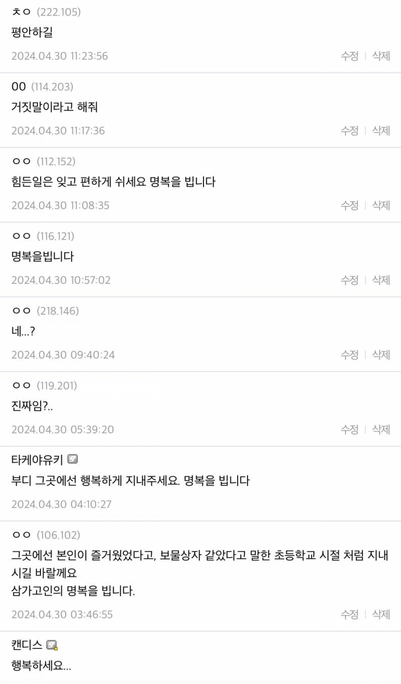현재 사망 추정되는 만화 갤러리 유저.JPG | 인스티즈