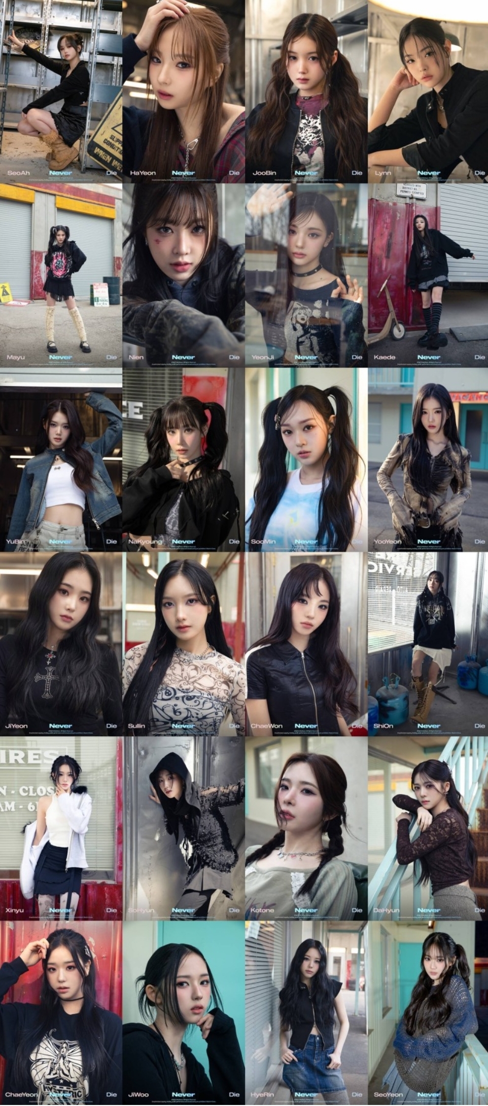 [정보/소식] 트리플에스 어셈블24, '시크美' 품은 개인 컷 공개…'걸스 네버 다이' 두근두근 | 인스티즈