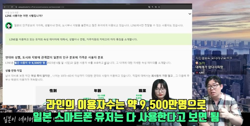 [정보/소식] 일본이 네이버 라인을 뺏어가려고 하는 이유 | 인스티즈