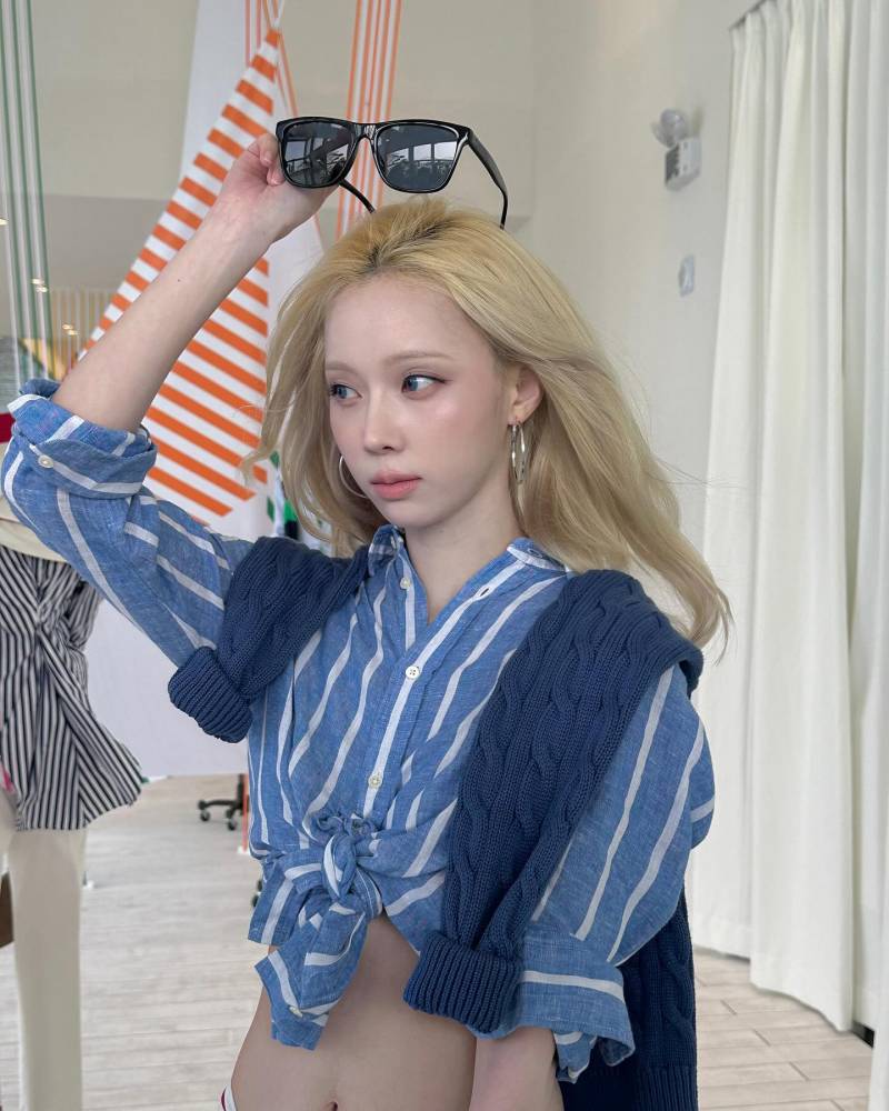 오늘자 에스파 윈터 인스타그램 업로드 | 인스티즈