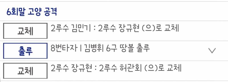 [잡담] 2루수 장규현 2루수 허관회...? | 인스티즈