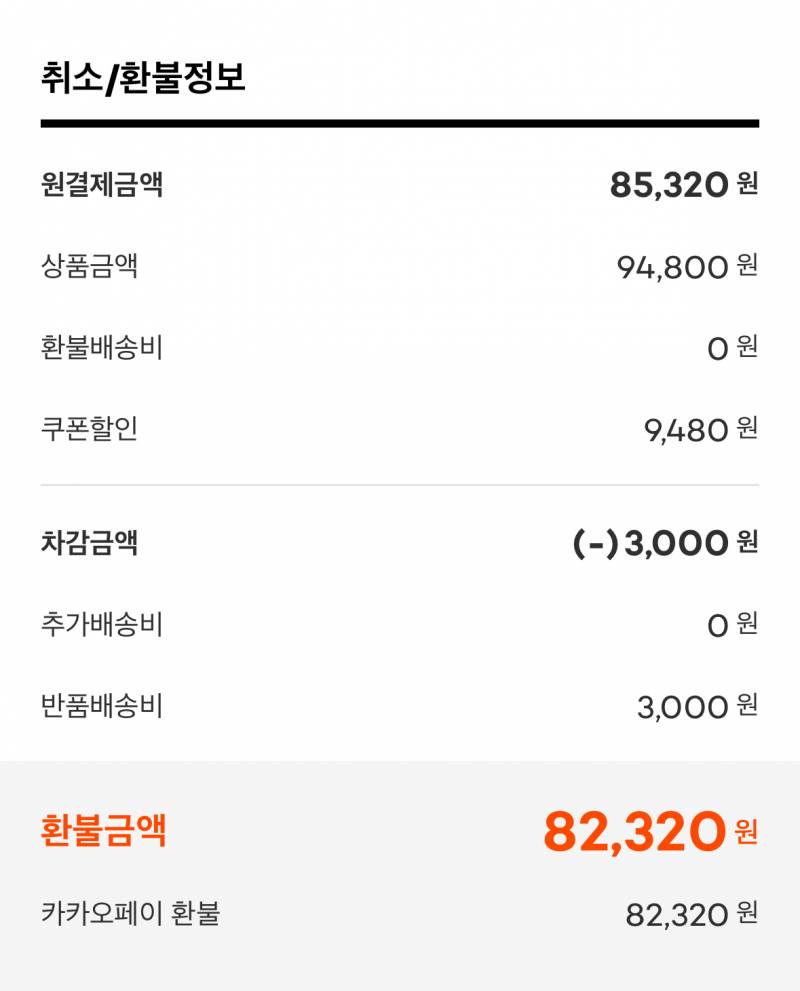 [잡담] 환불 배송비 잘알익들?? 나 이거 왜 6000원 빠지는 건지 알려주라 | 인스티즈