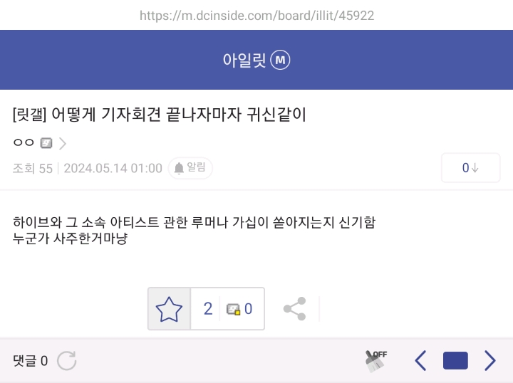 [마플] 아일릿 찐팬들이 모인 아일릿 마이너갤러리 근황 | 인스티즈