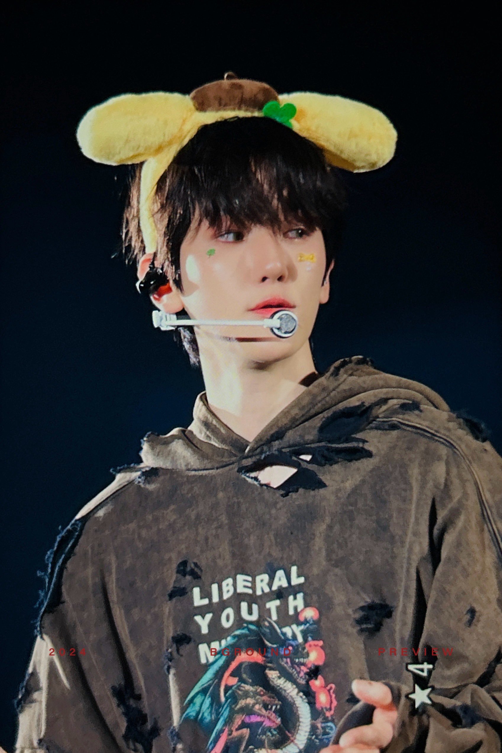 [미디어] 240517 Lonsdaleite in Sendai 미쳤다 폼푸큥 백현이🐶🍀💛🤎 | 인스티즈
